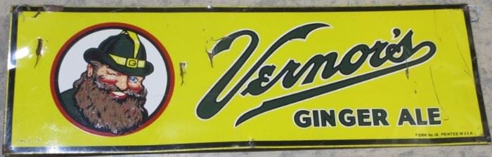 Vernor's ginger ale sign