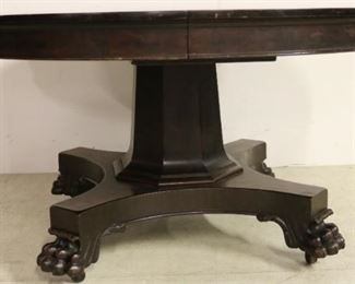Clawfoot table