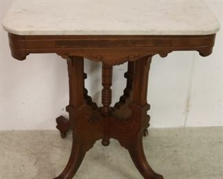 Marble top stand