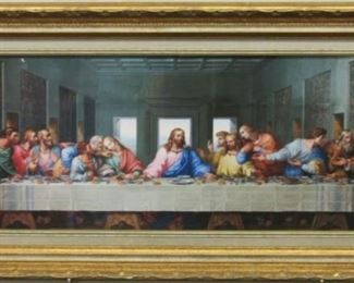 The Last Supper on Canvas by Leonardo DA Vinci