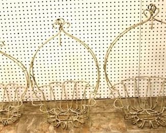 Set of Hanging Basket Planters 