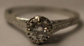 14K Diamond ring