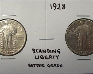 Standing Liberty's