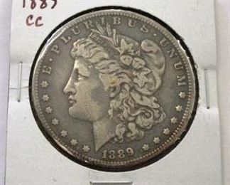 1889 CC Silver Dollar