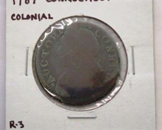 1787 Conn. Half Penny