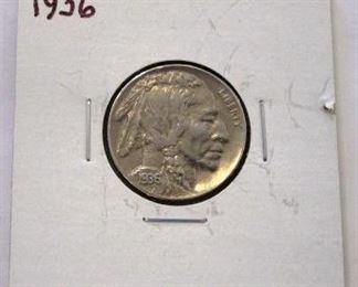 1936P Buffalo Nickel