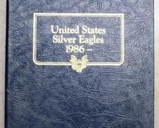1986-2019 American Silver Eagle book