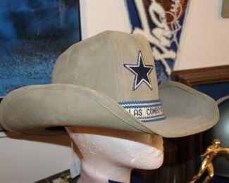 Dallas Cowboys felt hat