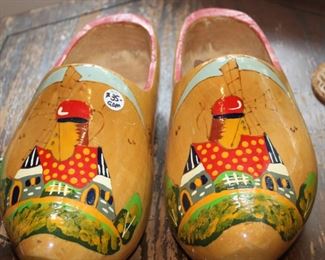 decor wooden shoes Holland