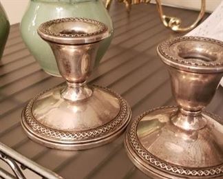 Sterling Candle Sticks
