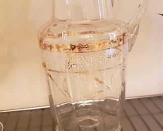 Etched Pitcher
