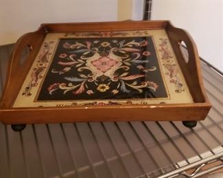 Glass Trivet Tray