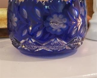 Cobalt Finger Bowl
