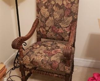 English Fireside Chair