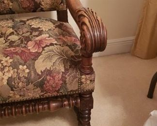 English Fireside Chair
