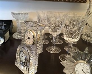 9 Waterford Claret Wine Glasses