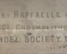 Theses Chromolithographs are replica’s from the Segnatura ceiling, Raphael's rooms, Vatican Museums. They are dated 1873 & 1883 from the ARUNDEL SOCIETY