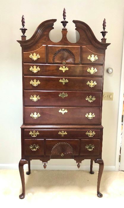 Stickley highboy dresser in excellent condition.