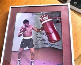Signed by Floyd Patterson