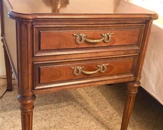 One of a pair of stands