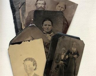 Tintype photographs