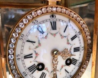 Detail of porcelain face with paste surround