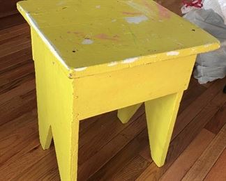 Little painted bench