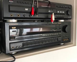 Stereo equipment, with remotes and manuals