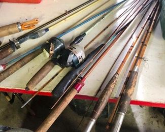 Fishing poles