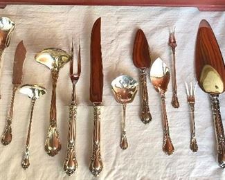 Gorham Chantilly, including serving pieces