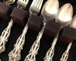 Reed & Barton silverplate - pretty pierced pattern