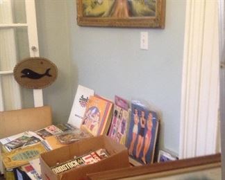 Vintage painting in a quality frame.