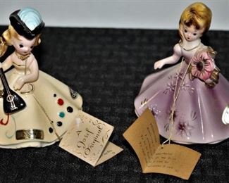 Josef Originals October, February  Doll's of the Month Series