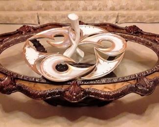 Mid-Century Ash Trays, Vase