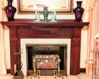 Lovely view of Fireplace.