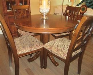 VERY NICE TABLE AND 4 CHAIRS