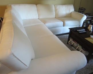 WHITE SECTIONAL
