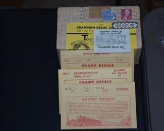 Box of "HO" Scale #4 Atlas Mark 2 Turnouts, #52, #53 Remote Switch Machine. Switch Control Box #56, Kadee #501 Arch Bar Standard