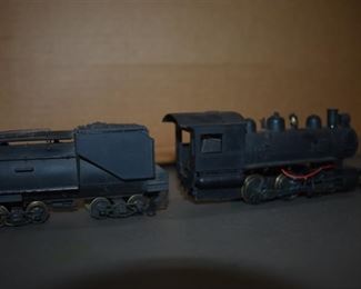 Engine and Coal Car  all Brass Unmarked