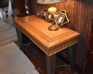 antique Southwest Pine Sofa Table