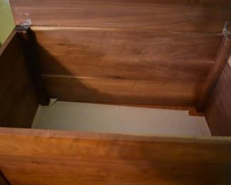 Gorgeous Antique Cherrywood Sugar Chest in Beautiful Condition with Double Drawers with Turned Legs a True Find for the Discriminating Buyer of Fine Antiques!