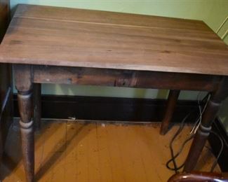 Primitive Antique Walnut Table