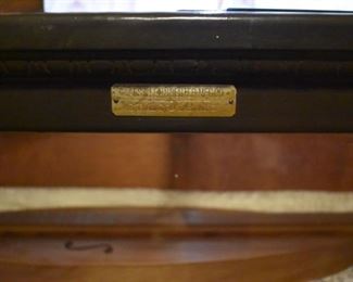 Antique Cigar Store Case with Brass Plate that reads Claes & Lehnreuter Mfg. Co. this case also has slide-out drawers in the back.