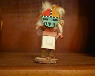 Kachina Doll, Signed Johy Na 