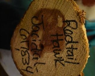 Kachina Doll,  Redtail Hawk Signed Jacida.L 617834