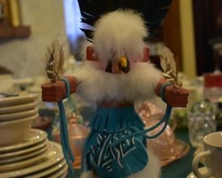 Kachina Doll,  Redtail Hawk Signed Jacida.L 617834