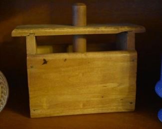 Antique Butter Molds of All Shapes and Sizes