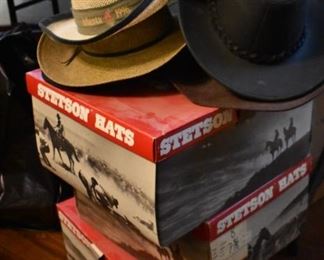 Beautiful Stetson Hats some in  Original Boxes, All in Great Condition!