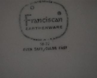 Beautiful Vintage Franciscan Apple Dinner Ware (count to follow shortly) 