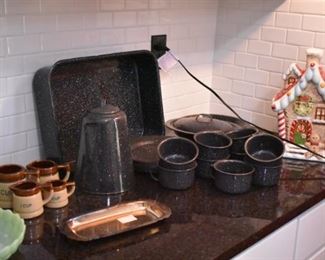 Set of Granite ware and More!